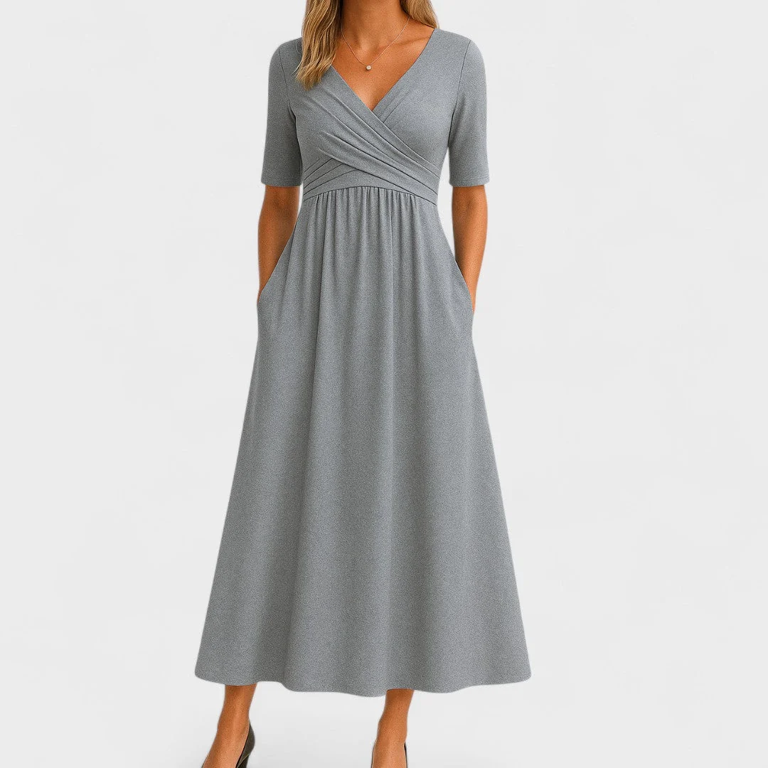 Ida | Elegant Midi Klänning