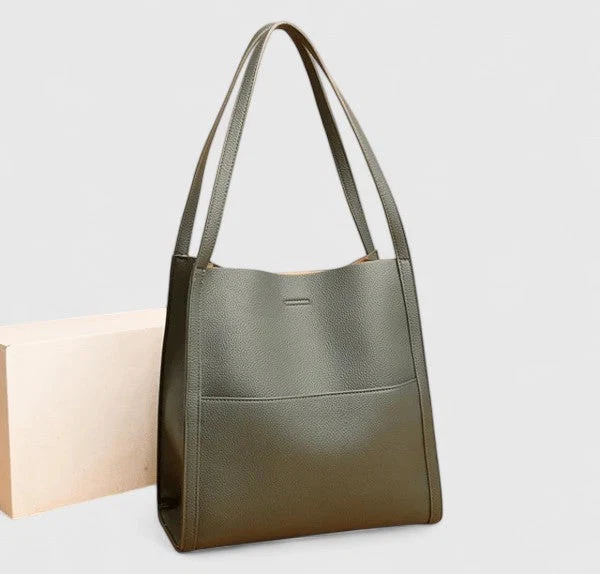 Samantha | Damens Minimalistiska Stil Axelväska - Bild 2