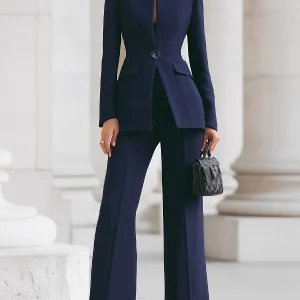 Sharie - Elegant Blazer & Byxdress Set