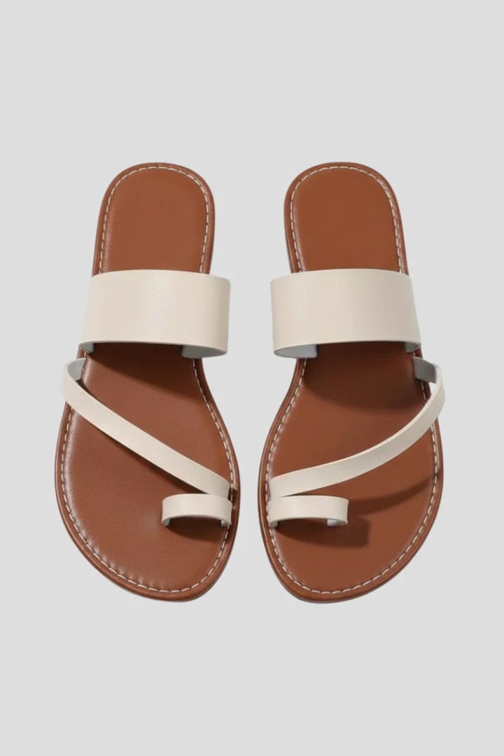 Kimberly | Damens Slip-On Sandaler med Spännsrem - Bild 2