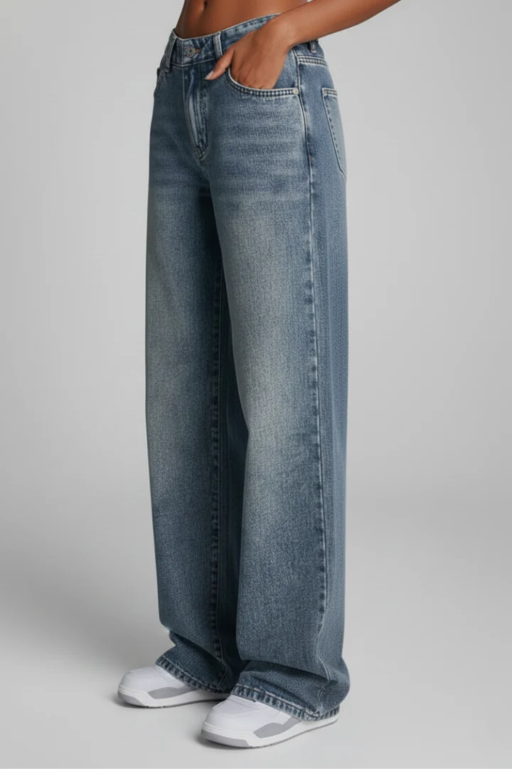 Fiona | Damens Avslappnade Vida Jeans - Bild 6