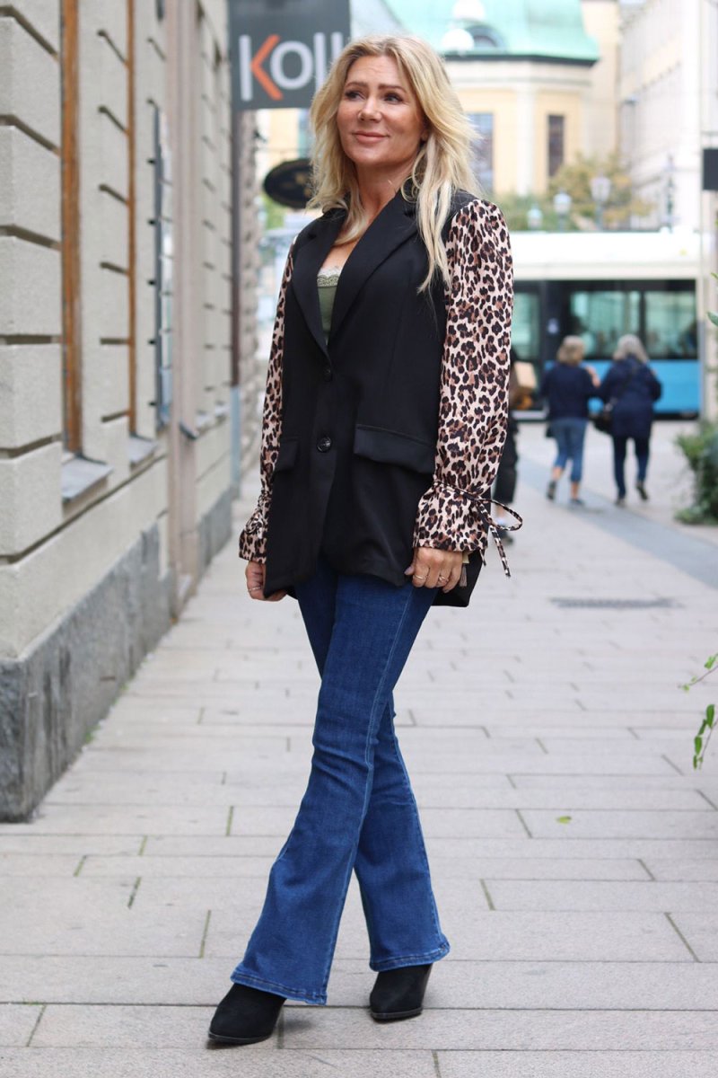 Vera Kavaj – Leopard – Svart - Bild 8
