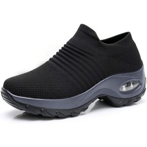 Olivia | Kvinnors Ortopediska Slip-On Sneakers med Luftkudde